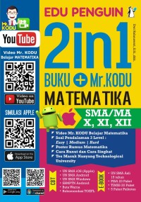 Dua in 1 Buku + Mr. Kodu Matematika SMA/MA X, XI, XII