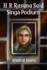 H.R. Rasuna Said : singa podium