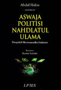 Aswaja: pedoman untuk pelajar, guru, dan warga NU