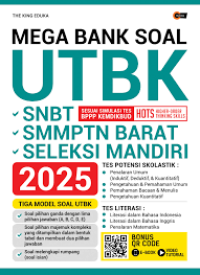 Mega Bank Soal UTBK 2025 : SNBT, SMMPTN BARAT, SELEKSI MANDIRI